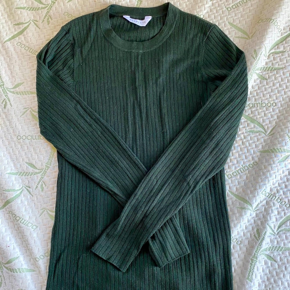 Everlane thin wool sweater.
